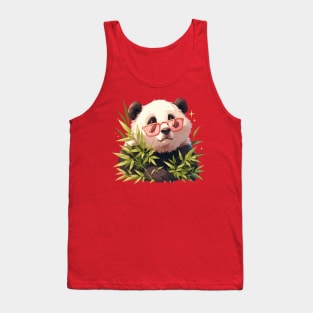 cool panda Tank Top